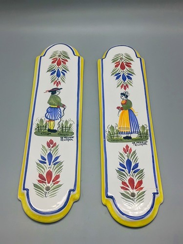 Henriot quimper pottery door - pottery,