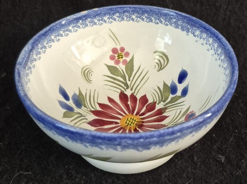 Vintage french faience fleuri - vintage,