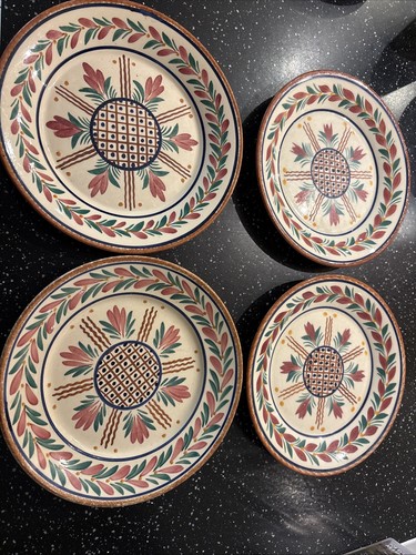 Quimper set plates - quimper, 4