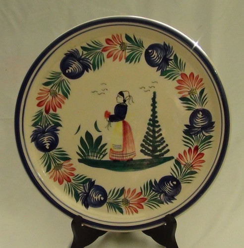 Hbnriot quimper hand painted - quimper,
