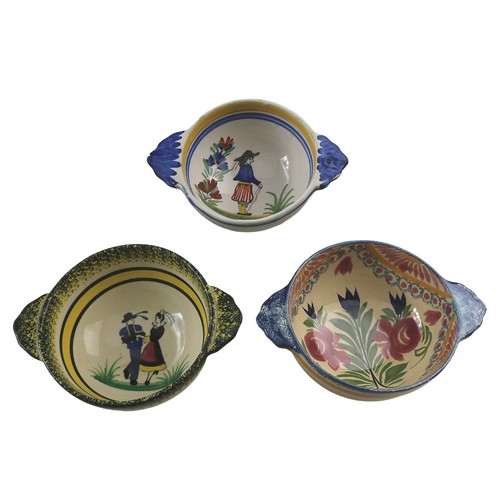 Vintage henriot quimper - 3x,