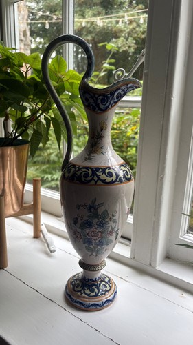 Vintage large vase ceramic - vintage, hr