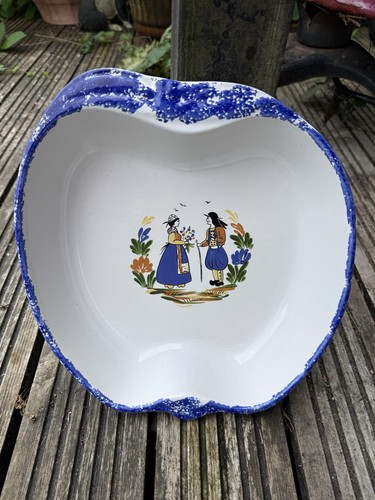 Vintage french quimper - quimper, ceramic