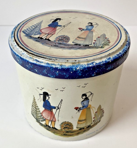 Massilly vintage lithographed - vintage,