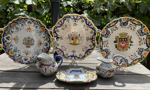 Vintage french faience - vintage,