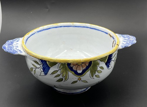 Quimper faience bowl 19th - hb,