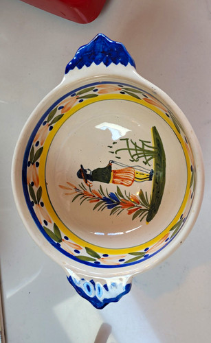 Henriot quimper hand painted - quimper, hand-painted