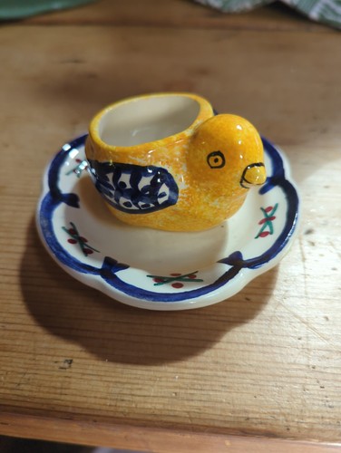 French quimper earthenware - quimper, egg