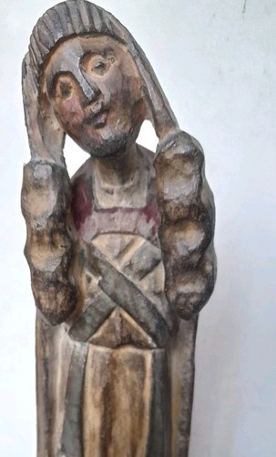 Old religious statue gall - old,