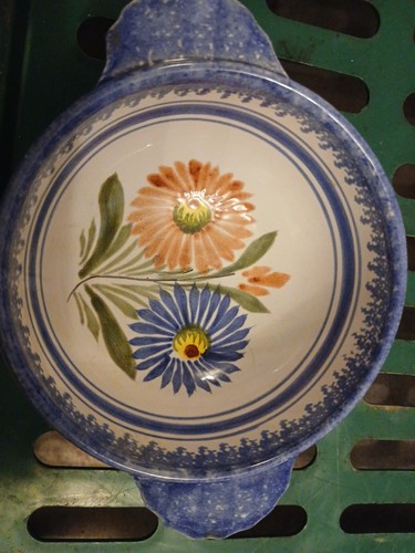 Quimper flowers bowl - ,