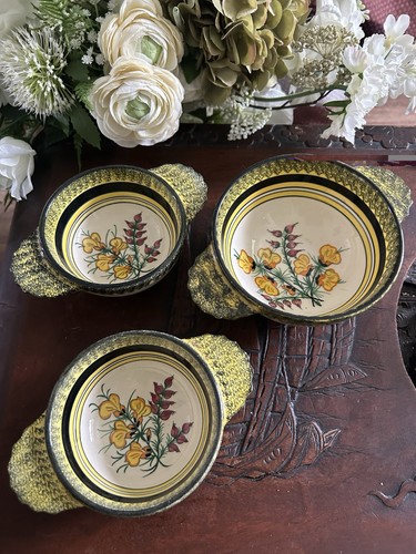 Vintage henriot quimper bowls - quimper,