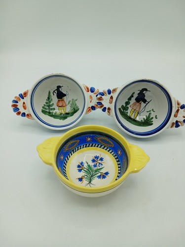 Set henriot quimper hand - of, 3
