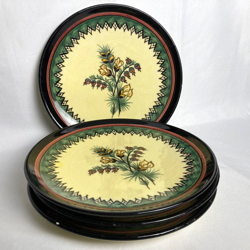 Henriot quimper side plate 4 - plate, x