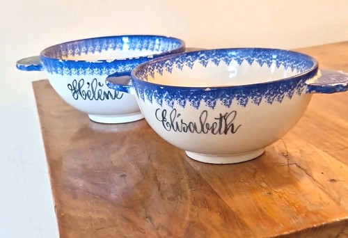 Hand painted henriot quimper - painted,