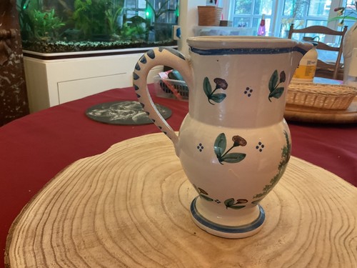 Quimper pottery jug - quimper,