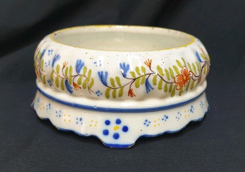 Quimper earthenware butter - quimper, earthenware,