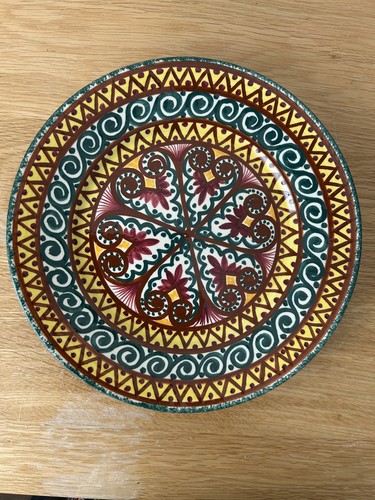Quimper plate hand painted - plate,