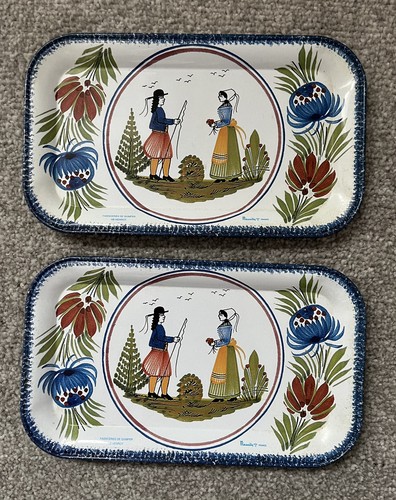 Small tin trays - trays,