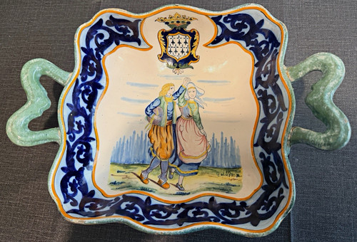 Antique quimper french - quimper,