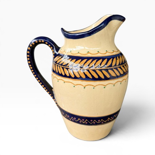 Quimper earthenware pitcher - hb,